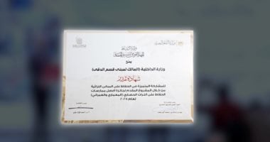 الداخلية تحصد شهادتي تقدير عن تطوير منشآت تراثية.. صور