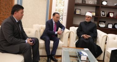 مفتي الجمهورية يستقبل سفير كازاخستان لدى القاهرة لبحث تعزيز التعاون