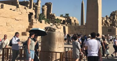 المعالم السياحية بالأقصر تستقبل أفواج سياحية من 38 دولة
