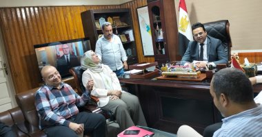 اليوم العالمى للصيادلة.. وكيل صحة سوهاج يستقبل نقيب الصيادلة ووفد النقابة