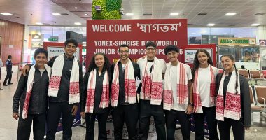 منتخب شباب الريشة الطائرة يصل الهند استعدادًا لبطولة العالم تحت 19 سنة