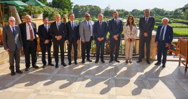 إقامة مأدبة غذاء لرئيس شبكة الأغاخان للتنمية بحديقة الأزهر