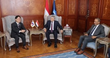 الفريق أسامة ربيع يلتقى المبعوث الخاص لرئيس جمهورية كوريا الجنوبية