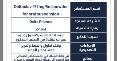 هيئة الدواء تضبط عبوات مغشوشة لمستحضر يعالج التهابات الجيوب الأنفية