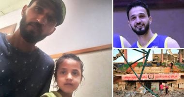من الشهرة إلى البحث عن كيس طحين.. محمد شعلان نجم منتخب فلسطين لكرة السلة ذهب لشراء حلوى لابنته المريضة من مركز المساعدات فعاد جثة هامدة.. زوجته: تركني بخمسة أبناء بينهم رضيع بلا مأوى ولا أستطيع توفير الطعام لهم