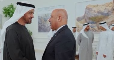 رئيس الإمارات يستقبل الوزراء المشاركين في معرض ومؤتمر "جلوبال ريل 2025