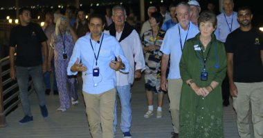 بنى سويف تستضيف فوجا سياحيا من استراليا فى زيارة لممشى الكورنيش