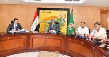 محافظ الفيوم يوجه بمعاينة مصرف الوادى وتحديد أعمال الحماية المطلوب تنفيذها