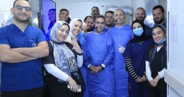 جامعة حلوان تشارك ببث حى لعملية مناظير دقيقة بالمؤتمر الدولى الثاني بجدة