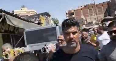 المئات يشاركون فى تشييع جثمان الكابتن محسن أبو جريشة نجم الإسماعيلى.. فيديو وصور