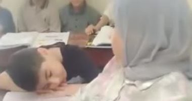 نيموا الولاد بييجوا ينامو فى المدرسة.. معلمة تنصح الأمهات بطريقة ساخرة
