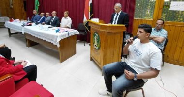 تعليم المنوفية ينظم ندوة عن نصر أكتوبر المجيد بقاعة الفيديو كونفرانس