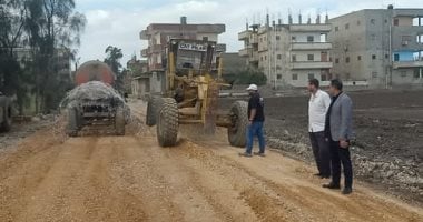 محافظ كفرالشيخ: رصف وتوسعة مدخل عزبة أبو الجدايل بقلين