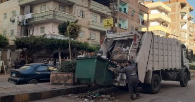 رفع 2016 من القمامة وتحرير 120 محضراً تمونياً متنوعاً بكفر الشيخ