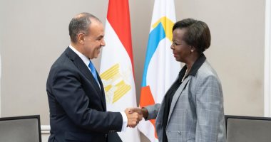 وزير الخارجية يلتقى مع السكرتيرة العامة للمنظمة الدولية للفرانكفونية