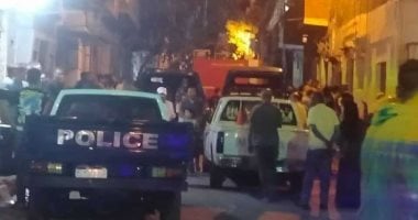 مصرع فتاة وإصابة سيدتين إثر انهيار عقار فى غيط العنب بالإسكندرية