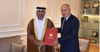 السفير حمد الزعابى يقدم أوراق اعتماده سفيرًا للإمارات بالقاهرة