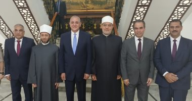 محافظ الغربية يستقبل وزير الأوقاف والمفتي ورئيس الهيئة الوطنية للإعلام