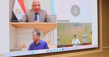 وزير الكهرباء يبحث مع شركة مينج يانج الصينية التعاون فى صناعة توربينات الرياح