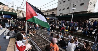 إضراب عام فى إيطاليا ومظاهرات ضد جيش الاحتلال الإسرائيلى - اليوم السابع