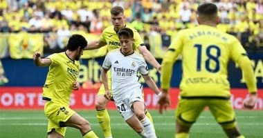 موعد مباراة ريال مدريد وفياريال فى الدوري الإسباني والقناة الناقلة
