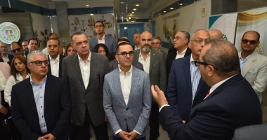 وزير الاستثمار والتجارة الخارجية يفتتح المرحلة الثانية من المعامل الصناعية المركزية بميناء العين السخنة