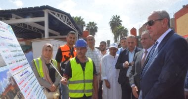 محافظ الغربية يفتتح محطة مياه طنبارة في المحلة الكبرى
