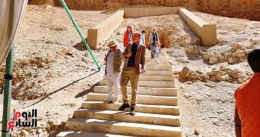مقبرة الملك أمنحتب الثالث تفتح أبوابها رسميا أمام زوار العالم