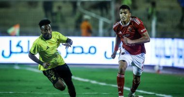 أوناجم يسجل أول أهداف كهرباء الإسماعيلية فى شباك الأهلى والنتيجة 3 - 1