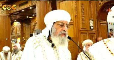 البابا تواضروس يترأس قداس تدشين كنيسة مارجرجس بأسيوط
