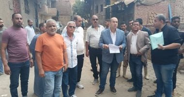 نائب محافظ الجيزة يراجع عددًا من تراخيص البناء فى شبرامنت