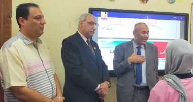 نائب وزير التربية والتعليم يتفقد انتظام الدراسة بمدارس إدارة بنها التعليمية