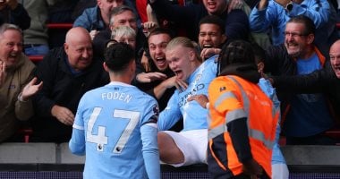 هالاند يقود مانشستر سيتي لفوز صعب على برينتفورد في الدوري الإنجليزي.. فيديو