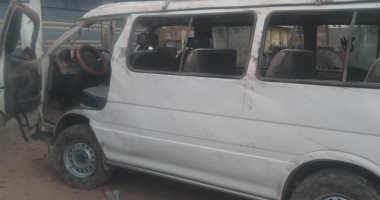 إصابة 13 شخصا بينهم 6 طالبات بكلية تمريض فى حادثين بكفر الشيخ