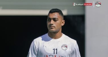 مصطفى محمد ينضم لمعسكر منتخب مصر ويشارك فى المران قبل السفر للمغرب