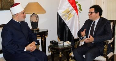 وزير الثقافة يستقبل مفتى الجمهورية لبحث تعزيز التعاون المشترك فى نشر الوعى