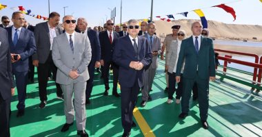 الفريق أسامة ربيع يشهد افتتاح كوبرى الشهيد أمير عوض الله بالإسماعيلية