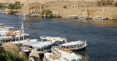 "النيلومتر" مقاييس القدماء المصريين لتحديد منسوب الفيضان.. عمرها 7000 سنة وتحتفظ بشكلها على جزيرة أسوان.. أداة تحديد منسوب النيل وفرض الضرائب على المزارعين.. وبعد بناء السد العالى أصبحت أثرًا من الماضى.. صور
