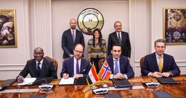 وزيرا التخطيط وقطاع الأعمال وسفير النرويج يشهدون توقيع خطابات نوايا لتمويل مشروع دندرة