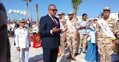 محافظ جنوب سيناء يضع أكاليل من الزهور على النصب التذكارى لشهداء أكتوبر.. فيديو