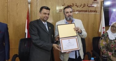 أحمد عبد العزيز يروى أسرار الدراما الوطنية فى ندوة أكتوبر بمكتبة مصر العامة