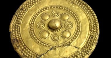 قرص ذهبى يكشف دورات القمر والطقوس النجمية فى العصر البرونزى