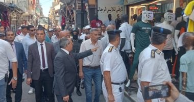 بورسعيد تزيل إشغالات أشهر شوارعها التجارية وتبدأ خطة التطوير