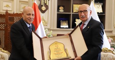 رئيس محكمة النقض يستقبل رئيس استئناف القاهرة