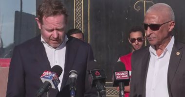 وزير خارجية هولندا أمام معبر رفح: نشيد بجهود مصر فى إدخال المساعدات إلى غزة