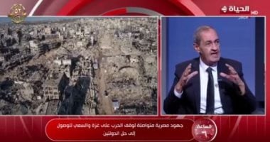 أسامة الدليل لـ الساعة 6: الجميع خاسر في حرب غزة ومصر الرابح الوحيد بمنع التهجير