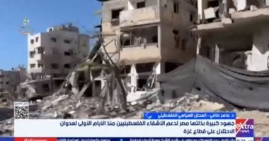 ماهر صافي: مصر لم تتخل عن القضية الفلسطينية دبلوماسيا وسياسيا وإنسانيا