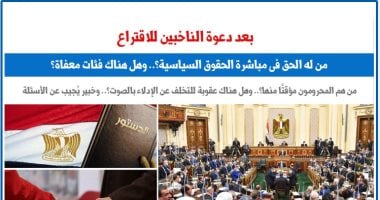 بعد قرار دعوة الناخبين للإقتراع.. كل ما تريد معرفته عن حق الإنتخاب.. برلماني