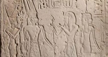 اكتشاف لوحة جدارية بالكرنك تعود لـ رمسيس الثالث.. حكاية الملك