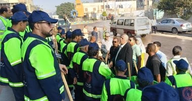 محافظ الدقهلية يعلن بدء تشغيل شركة النظافة بمدينة ميت غمر